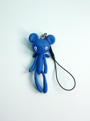 Reborn Bear Phone Strap(Blue)